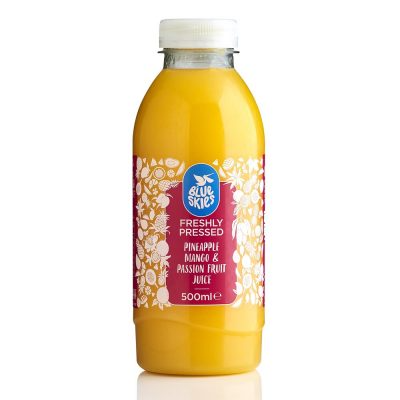 BLUE SKIES PINEAPPLE MANGO PASSION JUICE 500ML