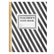 TEACHER'S NOTE BOOK