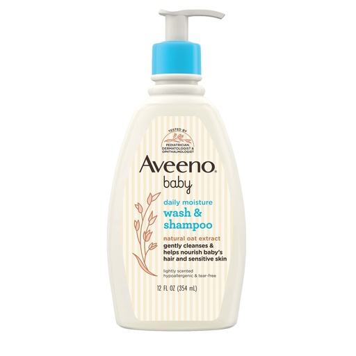 AVEENO BABY WASH & SHAMPOO 532ML