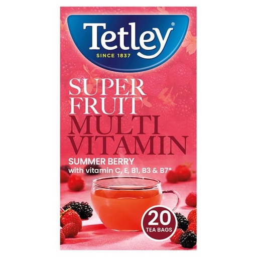 TETLEY SUPER FRUIT MULTI VITAMIN 40G
