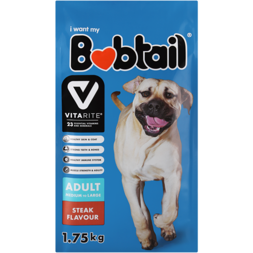 BOBTAIL ADULT MEDIUM-LARGE STEAK 1.75KG