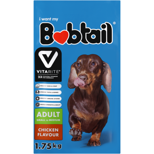 BOBTAIL ADULT SMALL-MEDIUM CHICKEN 1.75KG