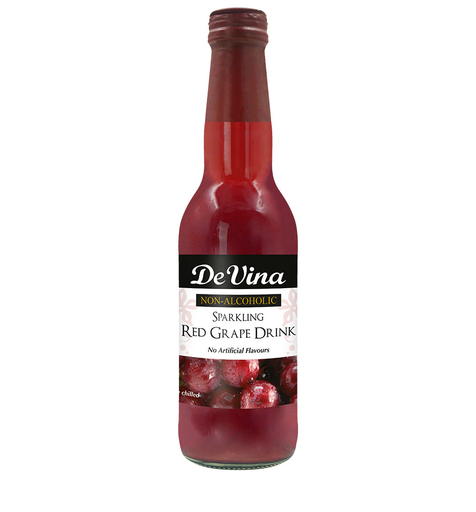 De VINA RED GRAPE DRINK 330ML