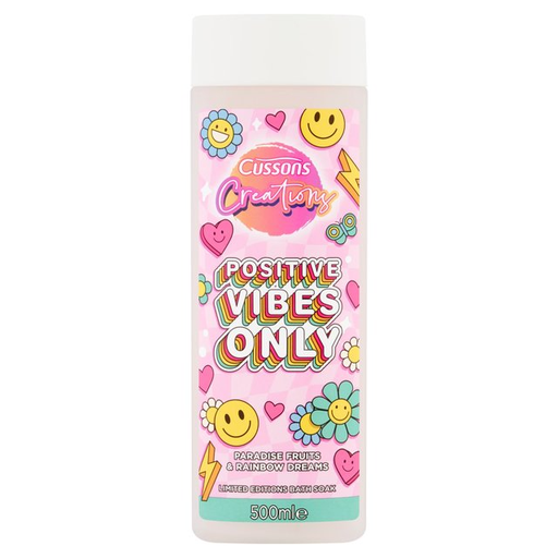 CUSSONS CREATIONS POSITIVE VIBES ONLY 500ML