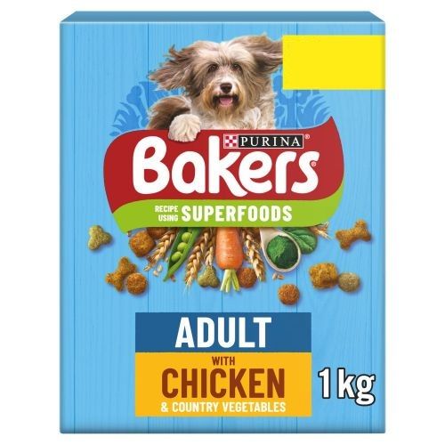 BAKERS COMPLETE CHICKEN & COUNTRY VEG ADULT 1.2KG