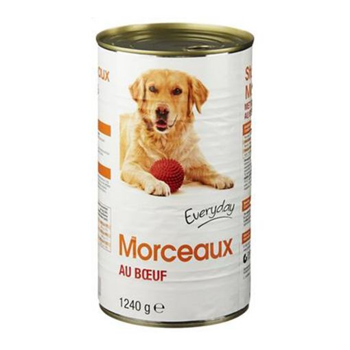 EVERYDAY DOG FOOD WITH BEEF 1240G