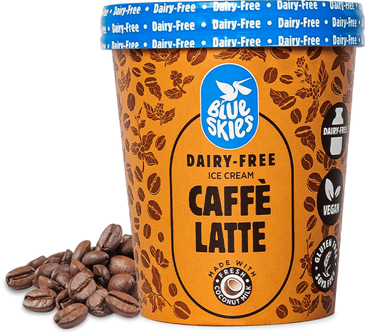 BLUE SKIES CAFFE LATTE ICE CREAM 450ML