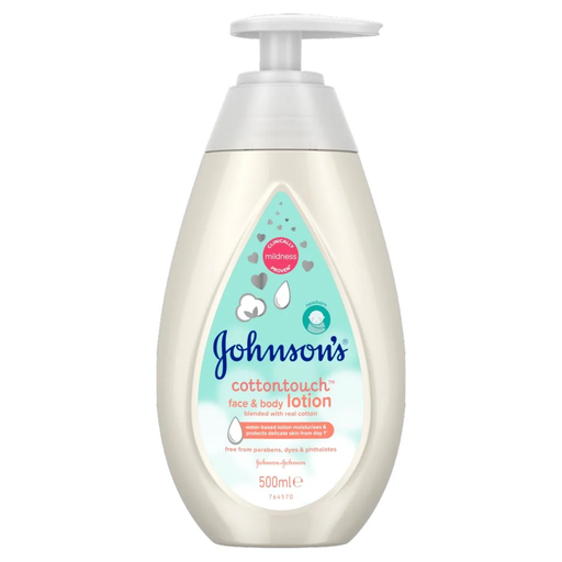 JOHNSON COTTON TOUCH FACE & BODY LOTION 500ML