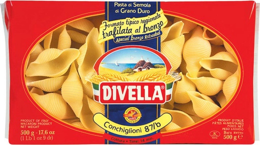 DIVELLA CONCHIGLIONI 87/B 500G