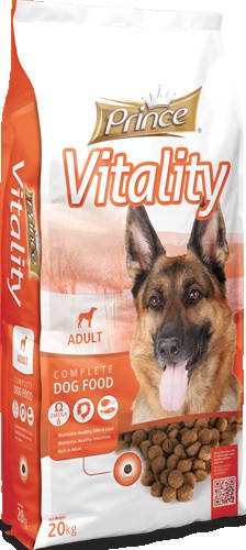 PRINCE VITALITY ADULT DOG FOOD 20KG