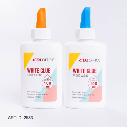 DL OFFICE WHITE GLUE 120ML D618020