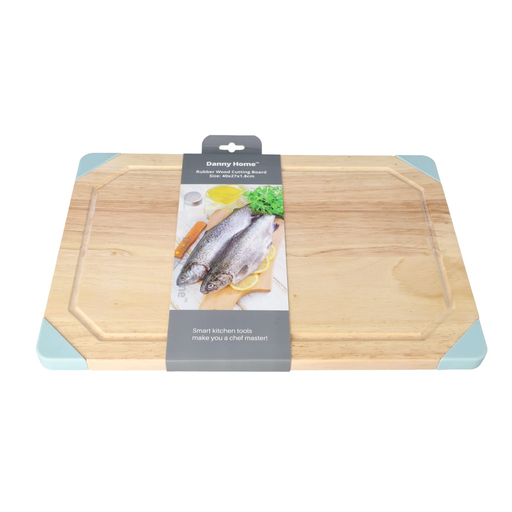 DANNY HOME RUBBER WOOD CUTTING BOARD DH0266