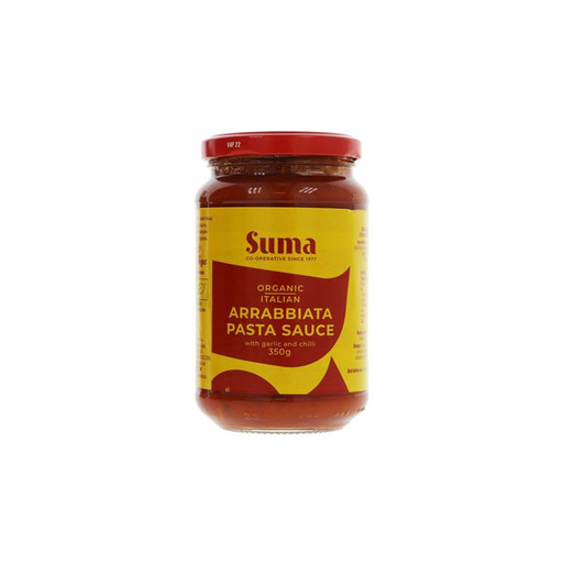 SUMA ORGANIC ARRABBIATA PASTA SAUCE 350G