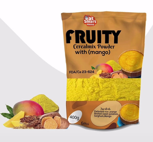 EAT SMART FRUITY CEREALMIX POWDER (MANGO) 400G