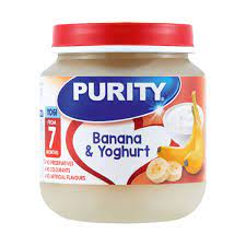 PURITY BANANA CUSTARD 125ML