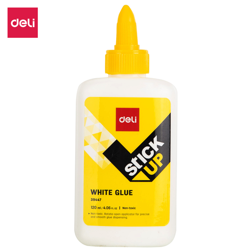 DELI WHITE STICK UP WHITE GLUE 120ML 39447