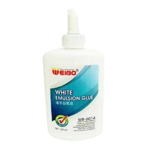 WEIBO WHITE EMULSION GLUE 80ML WB-6012A