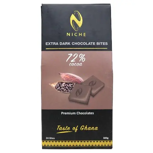 NICHE EXTRA DARK CHOCOLATE 72% 90G 