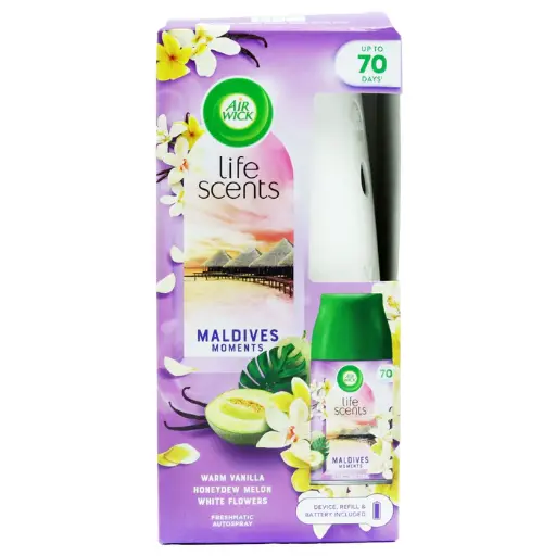 AIRWICK MALDIVES MOMENTS AUTOSPRAY 250ML 