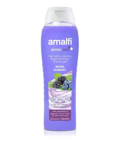 AMALFI DEMO CARE SHOWER GEL MORA BLUEBERRY 750ML 
