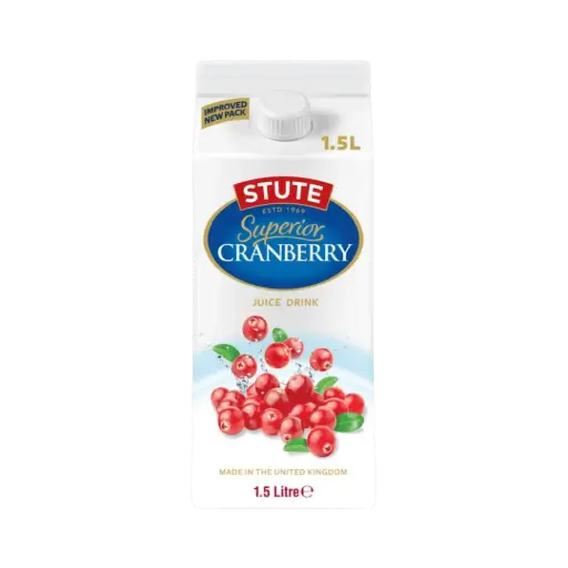 STUTE SUPERIOR CRANBERRY JUICE DRINK 1.5L 