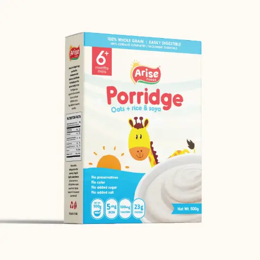 ARISE FOODS PORRIDGE OATS & RICE 500G