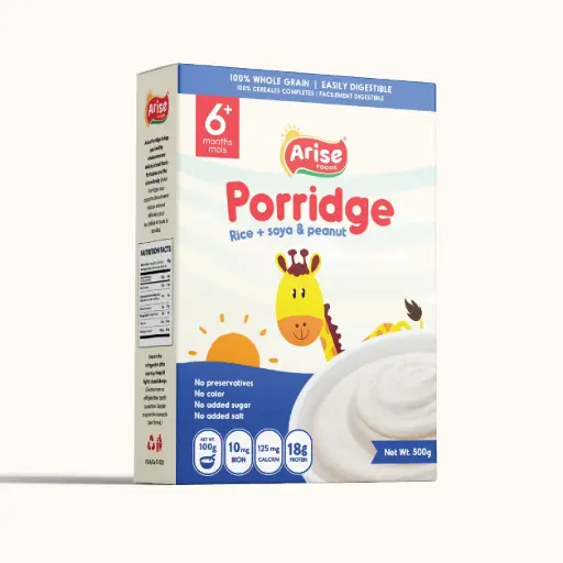 ARISE FOODS PORRIDGE RICE & SOYA 500G 