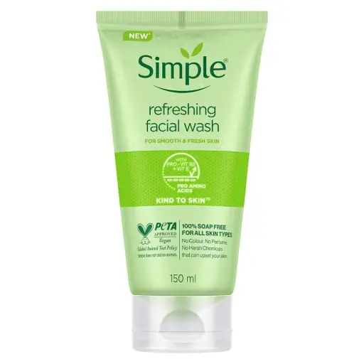 SIMPLE REFRESHING FACIAL WASH 150ML 