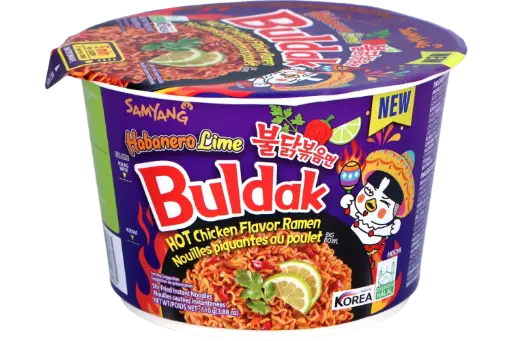 SAMYANG HOT CHICKEN HABANERO LIME BIG BOWL 110G