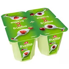 SUDMILCH FRUETTO LIGHT STRAWBERRY PEACH PASSION 125G
