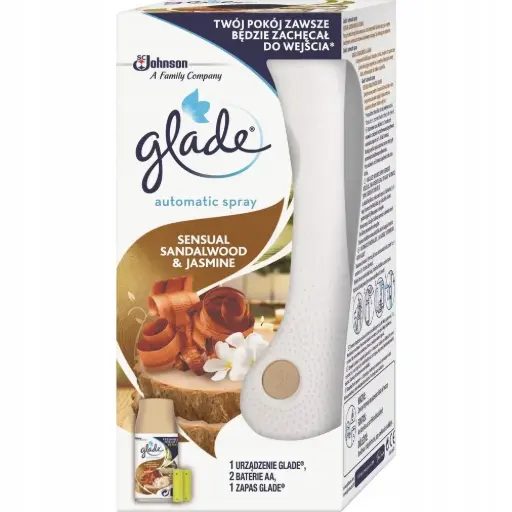GLADE AUTOMATIC SPRAY SANDALWOOD & JASMINE 269ML 