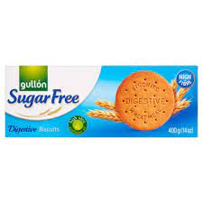 GULLON DIGESTIVE BISCUITS SUGAR FREE 400G