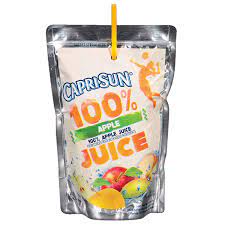 CAPRISUN APPLE FLAVORED 100% JUICE