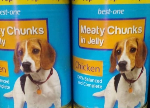 BEST-ONE DOG FOOD CHICKEN IN JELLY 400G