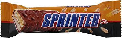 ANI SPRINTER CHOCOLATE PEANUT BAR 50G