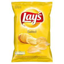 LAYS POTATO CHIPS SALTED 105G