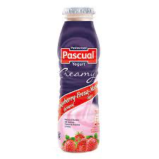 PASCUAL DRINKING YOGURT CREAMY STRAWBERRY 188ML