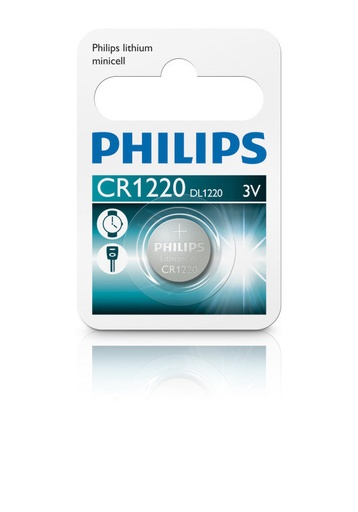 PHILIPS LITHIUM BATTERY CR1220(MINI CELL)