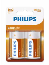PHILIPS LONG LIFE R20/Dx2