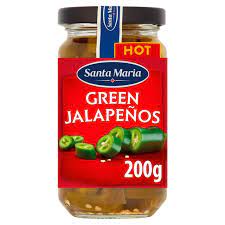 SANTA MARIA GREEN JALAPENOS 200G