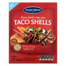 SANTA MARIA TACO SHELLS 135G