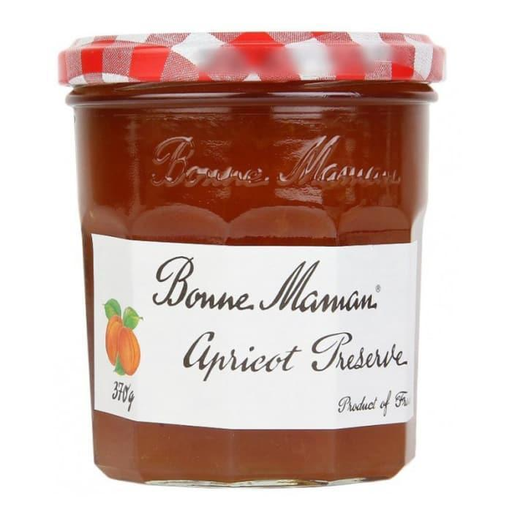 BONNE MAMAN JAM APRICOT PRESERVE 370G