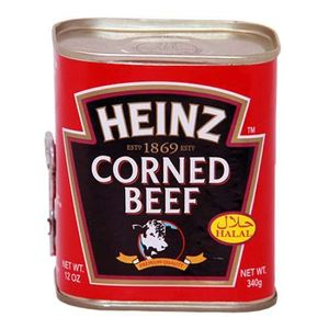 HEINZ CANNED CORNED BEEF 340G