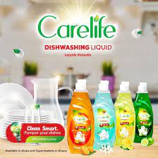 CARELIFE DISHWASH  ZESTY LIME 500ML