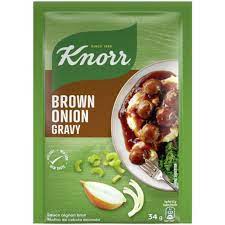 KNORR BROWN ONION GRAVY 34G