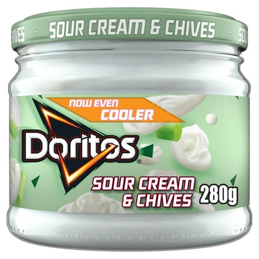 DORITOS SOUR CREAM & CHIVES 280G
