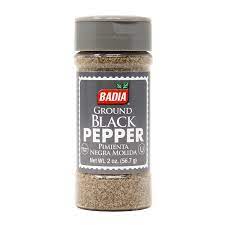 BADIA BLACK PEPPER 56.7G