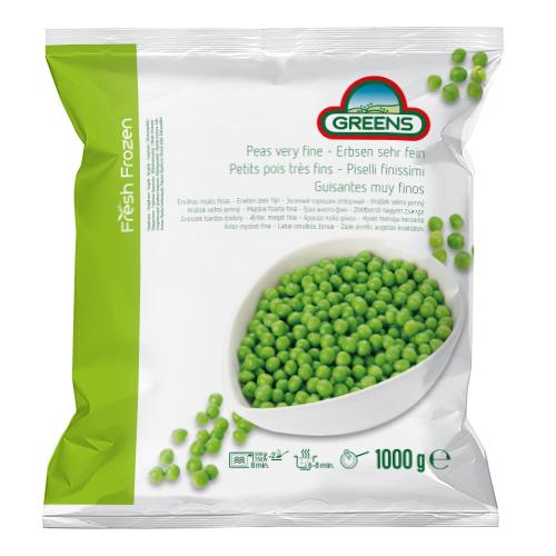 GREENS FROZEN FINE PEAS 450G