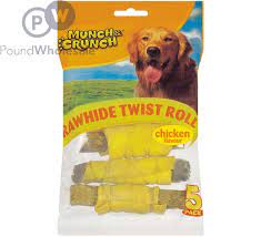 RAWHIDE TWIST ROLLS