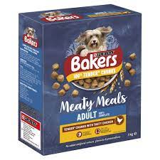 BAKERS 100% TENDER CHUNKS WITH CHICKEN 1KG